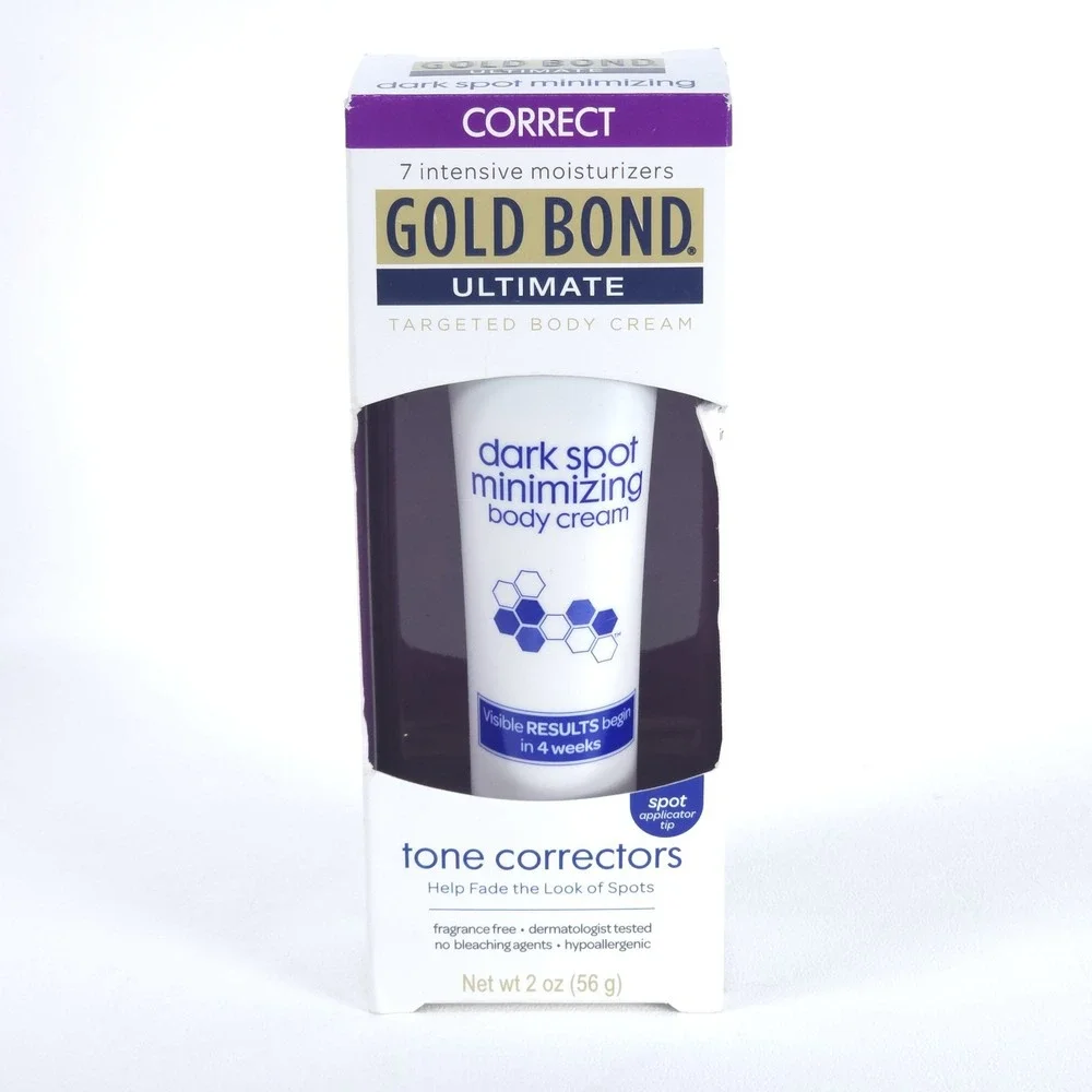 2pk Gold Bond Ultimate DARK SPOT MINIMIZING‎ BODY CREAM Tone Corrector 2 oz NEW